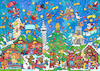 Cartoon: Wimmelbild Weihnachten (small) by sabine voigt tagged wimmelbild,weihnachten,weihnachtsmarkt,new,york,winter,stände,markt,schnee,feiertage,weihnachtsmann,schlitten,geschenke,tannenbaum