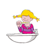 Cartoon: Zähne putzen (small) by sabine voigt tagged zähne,putzen,waschen,zahnkreme,zahnbürste,zahnarzt