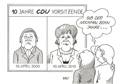 10 Jahre CDU-Vorsitzende 10 Jahre CDU-Vorsitzende