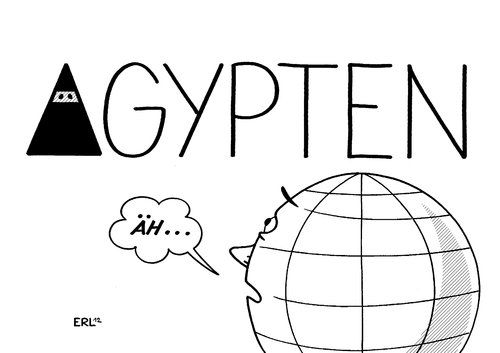 Cartoon: Ägypten (medium) by Erl tagged ägypten,revolution,diktator,mubarak,wahl,muslimbruderschaft,präsident,mursi,verfassung,scharia,islam,referendum