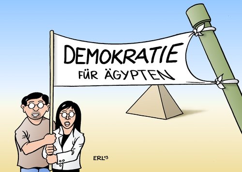 Cartoon: Ägypten Demokratie (medium) by Erl tagged ägypten,präsident,mursi,islam,muslimbruderschaft,muslimbruder,regierung,misswirtschaft,versagen,protest,demonstration,basis,rückhalt,schwinden,ultimatum,militär,putsch,militärputsch,sturz,jubel,pyramide,volk,demokratie,ägypten,präsident,mursi,islam,muslimbruderschaft,muslimbruder,regierung,misswirtschaft,versagen,protest,demonstration,basis,rückhalt,schwinden,ultimatum,militär,putsch,militärputsch,sturz,jubel,pyramide,volk,demokratie