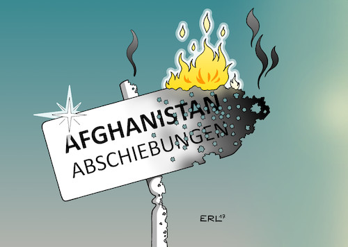 Cartoon: Afghanistan (medium) by Erl tagged afghanistan,kabul,anschlag,sprengstoff,tod,verletzung,tote,verletzte,terror,terrorismus,sicherheitslage,katastrophe,is,taliban,sicherheit,sicheres,herkunftsland,abschiebungen,deutschland,flüchtlinge,karikatur,erl,afghanistan,kabul,anschlag,sprengstoff,tod,verletzung,tote,verletzte,terror,terrorismus,sicherheitslage,katastrophe,is,taliban,sicherheit,sicheres,herkunftsland,abschiebungen,deutschland,flüchtlinge,karikatur,erl