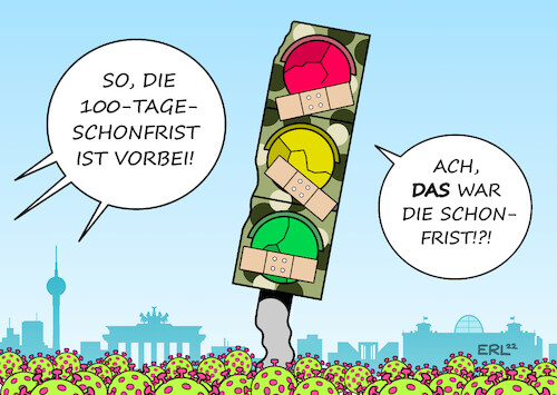 Ampel-Schonfrist vorbei Ampel-Schonfrist vorbei