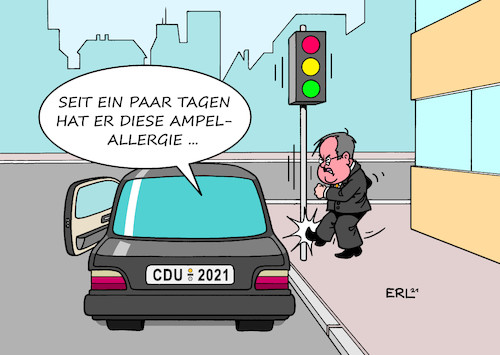 Cartoon: Armins Allergie (medium) by Erl tagged politik,landtagswahlen,baden,württemberg,rheinland,pfalz,cdu,ziel,regierung,maskenaffäre,bereicherung,pandemie,corona,virus,maske,korruption,abstrafung,wähler,ausblick,bundestagswahl,möglichkeit,koalition,ampel,spd,fdp,grüne,armin,laschet,allergie,karikatur,erl,politik,landtagswahlen,baden,württemberg,rheinland,pfalz,cdu,ziel,regierung,maskenaffäre,bereicherung,pandemie,corona,virus,maske,korruption,abstrafung,wähler,ausblick,bundestagswahl,möglichkeit,koalition,ampel,spd,fdp,grüne,armin,laschet,allergie,karikatur,erl