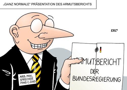 Cartoon: Armutsbericht (medium) by Erl tagged armutsbericht,bundesregierung,schwarz,gelb,cdu,csu,fdp,vertuschung,beschönigen,fälschung,arbeitsministerium,sprecher,präsentation,normal,armut,mut,umverteilung,gerechtigkeit,ungerechtigkeit,geld,reichtum,armutsbericht,bundesregierung,schwarz,gelb,cdu,csu,fdp,vertuschung,beschönigen,fälschung,arbeitsministerium,sprecher,präsentation,normal,armut,mut,umverteilung,gerechtigkeit,ungerechtigkeit,geld,reichtum