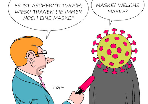 Cartoon: Aschermittwoch (medium) by Erl tagged politik,karneval,fastnacht,fasching,aschermittwoch,maskerade,maske,coronavirus,china,europa,epidemie,pandemie,krankeit,infektion,virus,karikatur,erl,politik,karneval,fastnacht,fasching,aschermittwoch,maskerade,maske,coronavirus,china,europa,epidemie,pandemie,krankeit,infektion,virus,karikatur,erl