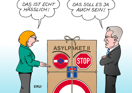 Cartoon: Asylpaket II (medium) by Erl tagged erl,karikatur,opposition,maiziere,de,thomas,innenminister,hässlich,gesicht,abschreckung,flüchtlinge,verschärfung,asylgesetz,gesetz,asyl,zwei,asylpaket,asylpaket,zwei,asyl,gesetz,asylgesetz,verschärfung,flüchtlinge,abschreckung,gesicht,hässlich,innenminister,thomas,de,maiziere,opposition,karikatur,erl