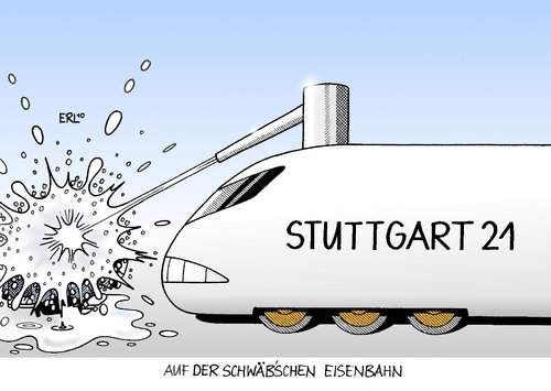 Auf der schwäbschen Eisenbahn