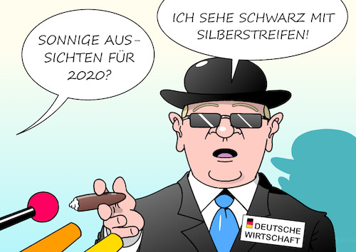 Cartoon: Aussichten (medium) by Erl tagged politik,wirtschaft,konjunktur,entwicklung,aussicht,2020,getrübt,donald,trump,handelskrieg,usa,china,brexit,austritt,großbritannien,eu,karikatur,erl,politik,wirtschaft,konjunktur,entwicklung,aussicht,2020,getrübt,donald,trump,handelskrieg,usa,china,brexit,austritt,großbritannien,eu,karikatur,erl