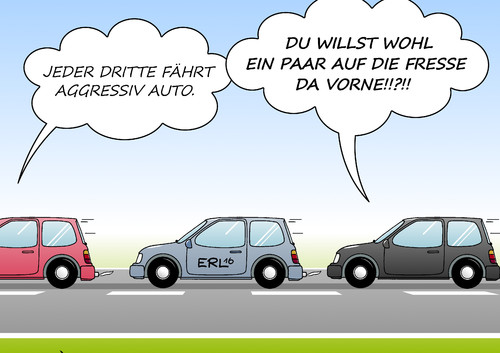 Cartoon: Autofahrer (medium) by Erl tagged auto,fahrer,autofahrer,agressiv,aggression,straßenverkehr,verkehr,verkehrsregeln,regeln,missachtung,unfall,straße,karikatur,erl,auto,fahrer,autofahrer,agressiv,aggression,straßenverkehr,verkehr,verkehrsregeln,regeln,missachtung,unfall,straße,karikatur,erl