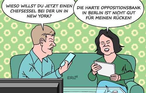 Baerbock hat Rücken Baerbock hat Rücken