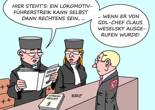 Bahnstreik Urteil Bahnstreik Urteil