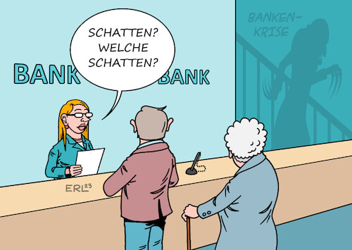 Cartoon: Bankenkrise (medium) by Erl tagged politik,finanzen,banken,sillicon,valley,bank,zusammenbruch,pleite,erinnerungen,bankenkrise,2008,2009,2010,schatten,vergangenheit,monster,nosferatu,angst,bankkundinnen,bankkunden,karikatur,erl,politik,finanzen,banken,sillicon,valley,bank,zusammenbruch,pleite,erinnerungen,bankenkrise,2008,2009,2010,schatten,vergangenheit,monster,nosferatu,angst,bankkundinnen,bankkunden,karikatur,erl