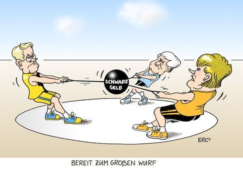 Bereit zum großen Wurf