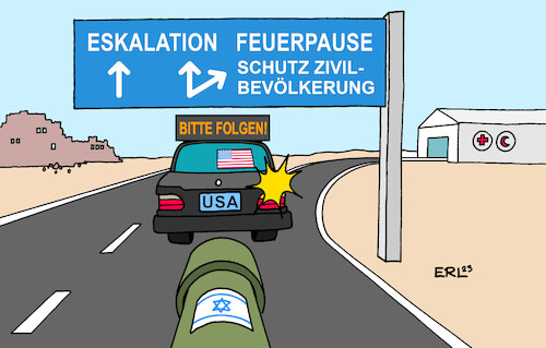 Cartoon: Blinken in Israel (medium) by Erl tagged politik,nahost,terror,hamas,israel,reaktion,bodenoffensive,bodentruppen,gaza,besuch,außenminister,anthony,blinken,usa,forderung,pause,feuerpause,schutz,zivilbevölkerung,auto,panzer,abbiegen,karikatur,erl,politik,nahost,terror,hamas,israel,reaktion,bodenoffensive,bodentruppen,gaza,besuch,außenminister,anthony,blinken,usa,forderung,pause,feuerpause,schutz,zivilbevölkerung,auto,panzer,abbiegen,karikatur,erl