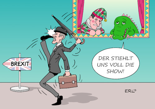 Cartoon: Brexit-Leidtragende (medium) by Erl tagged politik,brexit,großbritannien,gb,uk,austritt,eu,europäische,union,premierministerin,theresa,may,vertrag,abstimmung,parlament,niederlage,ungewissheit,ungeordneter,chaos,zweites,referendum,plan,nachverhandlung,besuch,brüssel,backstop,nordirland,irland,termin,29,märz,möglichkeit,verschiebung,kasperltheater,kasperl,krokodil,show,ministerium,für,komische,gangarten,monty,python,komiker,karikatur,erl,politik,brexit,großbritannien,gb,uk,austritt,eu,europäische,union,premierministerin,theresa,may,vertrag,abstimmung,parlament,niederlage,ungewissheit,ungeordneter,chaos,zweites,referendum,plan,nachverhandlung,besuch,brüssel,backstop,nordirland,irland,termin,29,märz,möglichkeit,verschiebung,kasperltheater,kasperl,krokodil,show,ministerium,für,komische,gangarten,monty,python,komiker,karikatur,erl