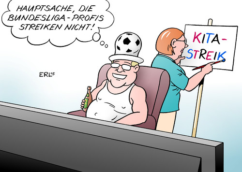 Bundesliga Kita-Streiks