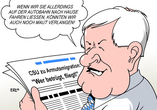 CSU Armutsmigration