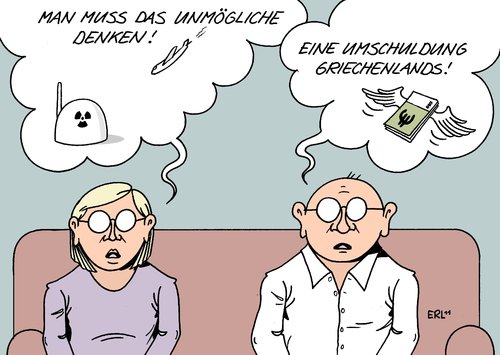 Cartoon: Das Unmögliche denken (medium) by Erl tagged fukushima,japan,energiewende,ausstieg,atomenergie,geld,pleite,umschuldung,griechenland,überschuldung,schulden,krise,eurokrise,euro,finanzkrise,denken,möglichkeit,supergau,gau,absturz,flugzeug,risiko,überprüfung,sicherheit,stresstest,atomkraftwerk,atomkraftwerk,stresstest,sicherheit,überprüfung,risiko,flugzeug,absturz,gau,supergau,möglichkeit,denken,finanzkrise,eurokrise,schulden,krise,überschuldung,griechenland,umschuldung,pleite,atomenergie,ausstieg,energiewende,japan,fukushima