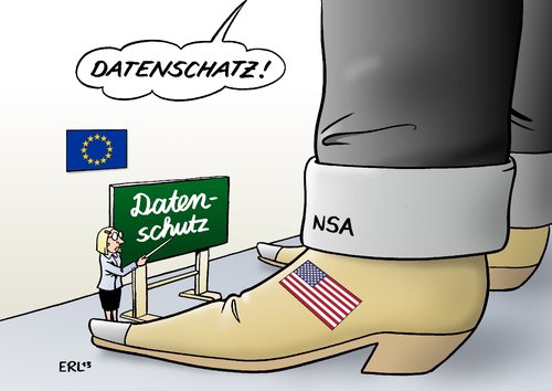 Cartoon: Datenschutz (medium) by Erl tagged geheimdienst,usa,nsa,abhörskandal,spionage,überwachung,internet,email,telefon,deutschland,bnd,daten,eu,datenschutz,datenschatz,geheimdienst,usa,nsa,abhörskandal,spionage,überwachung,internet,email,telefon,deutschland,bnd,daten,eu,datenschutz,datenschatz