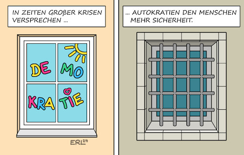 Demokratien weltweit auf dem Rüc Demokratien weltweit auf dem Rüc