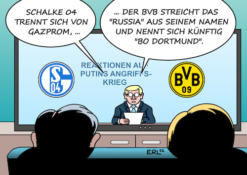 Der Fußball reagiert