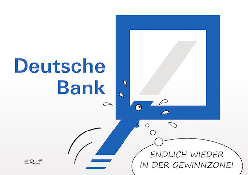 Deutsche Bank By Erl | Politics Cartoon | TOONPOOL