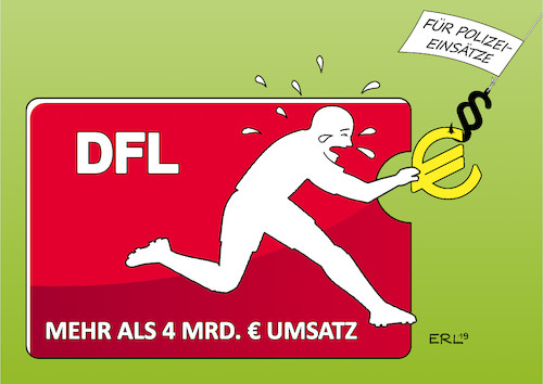 Cartoon: DFL (medium) by Erl tagged politik,sport,deutsche,fußball,liga,dfl,interessenvertretung,erste,zweite,bundesliga,jahresumsatz,milliarden,gericht,urteil,beteiligung,finanzierung,polizeieinsatz,hochrisikospiel,fans,gewalt,polizei,geld,euro,steuerzahler,justiz,gerechtigkeit,karikatur,erl,politik,sport,deutsche,fußball,liga,dfl,interessenvertretung,erste,zweite,bundesliga,jahresumsatz,milliarden,gericht,urteil,beteiligung,finanzierung,polizeieinsatz,hochrisikospiel,fans,gewalt,polizei,geld,euro,steuerzahler,justiz,gerechtigkeit,karikatur,erl