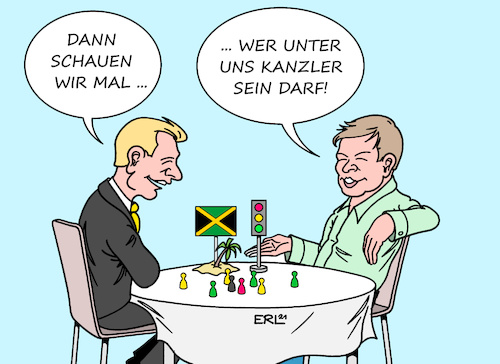 Cartoon: Die Kanzlermacher (medium) by Erl tagged politik,wahl,bundestagswahl,2021,wahlsieg,olaf,scholz,spd,platz,zwei,union,cdu,csu,armin,laschet,drei,grüne,vier,fdp,robert,habeck,christian,lindner,gespräche,koalition,ampel,jamaika,karikatur,erl,politik,wahl,bundestagswahl,2021,wahlsieg,olaf,scholz,spd,platz,zwei,union,cdu,csu,armin,laschet,drei,grüne,vier,fdp,robert,habeck,christian,lindner,gespräche,koalition,ampel,jamaika,karikatur,erl