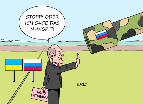 Cartoon: Die letzte Patrone (medium) by Erl tagged politik,konflikt,russland,ukraine,westen,usa,eu,nato,deutschland,bundeskanzler,olaf,scholz,besuch,kiew,moskau,sanktionen,nord,stream,gas,pipeline,gaspipeline,panzer,putin,grenze,karikatur,erl,politik,konflikt,russland,ukraine,westen,usa,eu,nato,deutschland,bundeskanzler,olaf,scholz,besuch,kiew,moskau,sanktionen,nord,stream,gas,pipeline,gaspipeline,panzer,putin,grenze,karikatur,erl