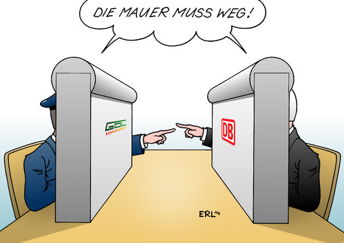 Die Mauer muss weg! Die Mauer muss weg!