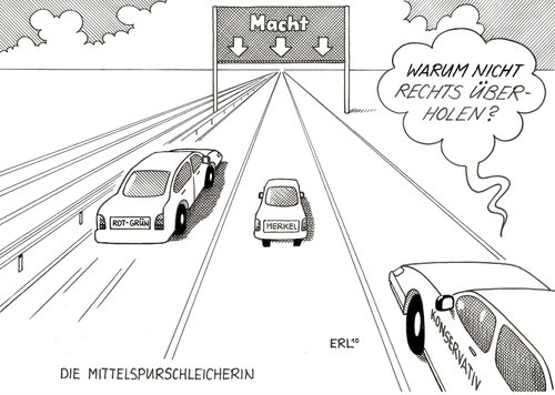 Die Mittelspurschleicherin Die Mittelspurschleicherin