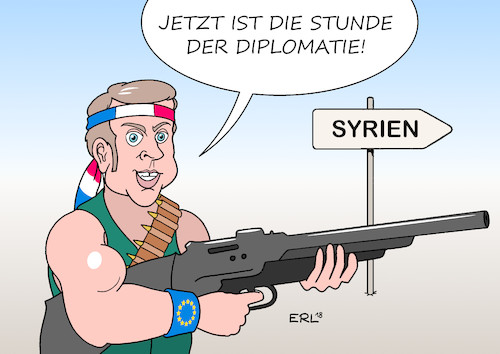 Diplomatie Syrien