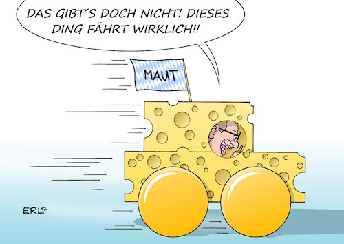 Dobrindt überrascht Dobrindt überrascht