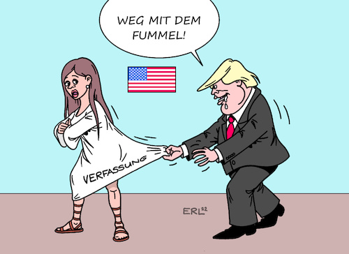 Cartoon: Donald will Demokratie (medium) by Erl tagged politik,usa,expräsident,donald,trump,verschwörungstheorie,wahlbetrug,forderung,verfassung,außerkraftsetzung,angriff,demokratie,sturm,kapitol,demokratiefeindlichkeit,gewalt,rechtspopulismus,rechtsextremismus,fremdenfeindlichkeit,frauenfeindlichkeit,karikatur,erl,politik,usa,expräsident,donald,trump,verschwörungstheorie,wahlbetrug,forderung,verfassung,außerkraftsetzung,angriff,demokratie,sturm,kapitol,demokratiefeindlichkeit,gewalt,rechtspopulismus,rechtsextremismus,fremdenfeindlichkeit,frauenfeindlichkeit,karikatur,erl