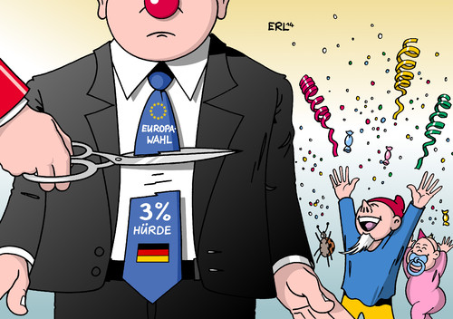 Drei-Prozent-Hürde Drei-Prozent-Hürde
