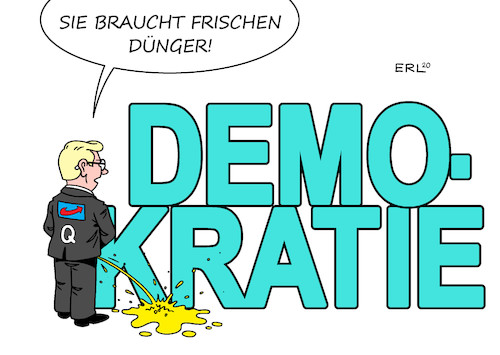 Cartoon: Dünger (medium) by Erl tagged politik,corona,virus,pandemie,covid19,zweite,welle,lockdown,überarbeitung,infektionsschutzgesetz,bundestag,abgeordnete,störung,angriff,gäste,afd,proteste,demonstrationen,coronaleugner,querdenker,verschwörungstheorie,qanon,impfgegner,esotheriker,verachtung,demokratie,parlament,urin,dünger,karikatur,erl,politik,corona,virus,pandemie,covid19,zweite,welle,lockdown,überarbeitung,infektionsschutzgesetz,bundestag,abgeordnete,störung,angriff,gäste,afd,proteste,demonstrationen,coronaleugner,querdenker,verschwörungstheorie,qanon,impfgegner,esotheriker,verachtung,demokratie,parlament,urin,dünger,karikatur,erl