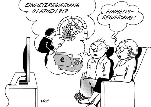 Einheitsregierung in Athen Einheitsregierung in Athen