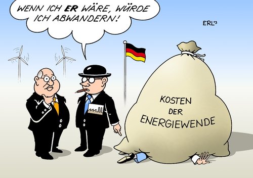 Cartoon: Energiewende Kosten (medium) by Erl tagged energiewende,kosten,verbraucher,strom,strompreis,ausnahme,industrie,abwanderung,umweltminister,peter,altmaier,energiegipfel,energie,energiewende,kosten,verbraucher,strom,strompreis,ausnahme,industrie,abwanderung,umweltminister,peter,altmaier,energiegipfel,energie