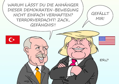 Erdogan bei Trump