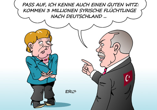 Erdogan kann auch witzig sein Erdogan kann auch witzig sein