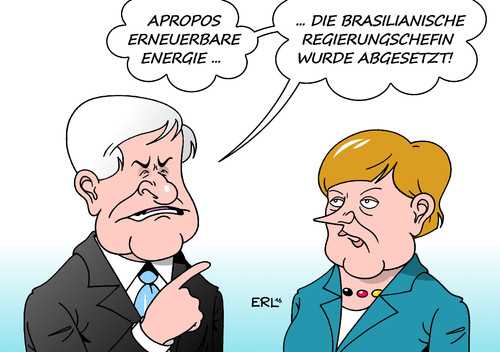 Cartoon: Erneuerbar (medium) by Erl tagged erneuerbare,energien,energie,energiewende,treffen,kanzleramt,bundesklanzlerin,merkel,ministerpräsidenten,ministerpräsident,seehofer,bayern,kritik,flüchtlingspolitik,linksruck,brasilien,amtsenthebung,präsidentin,rousseff,karikatur,erl,erneuerbare,energien,energie,energiewende,treffen,kanzleramt,bundesklanzlerin,merkel,ministerpräsidenten,ministerpräsident,seehofer,bayern,kritik,flüchtlingspolitik,linksruck,brasilien,amtsenthebung,präsidentin,rousseff,karikatur,erl