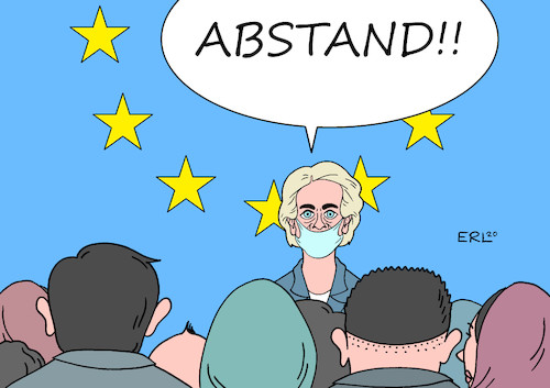 Cartoon: EU Flüchtlinge (medium) by Erl tagged politik,eu,europäische,union,europa,flüchtlinge,griechenland,lager,moria,brand,beschlüsse,asylverfahren,regeln,abschiebung,von,der,leyen,karikatur,erl,politik,eu,europäische,union,europa,flüchtlinge,griechenland,lager,moria,brand,beschlüsse,asylverfahren,regeln,abschiebung,von,der,leyen,karikatur,erl