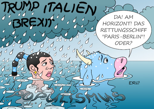 Cartoon: EU Frankreich Deutschland (medium) by Erl tagged politik,eu,brexit,austritt,großbritannien,gb,uk,chaos,usa,präsident,donald,trump,handelskrieg,italien,haushalt,schulden,ausgaben,rechtspopulismus,nationalismus,egoismus,europa,stier,hoffnung,achse,paris,berlin,frankreich,deutschland,reformen,emmanuel,macron,bundeskanzlerin,angela,merkel,regen,hochwasser,rettungsschiff,karikatur,erl,politik,eu,brexit,austritt,großbritannien,gb,uk,chaos,usa,präsident,donald,trump,handelskrieg,italien,haushalt,schulden,ausgaben,rechtspopulismus,nationalismus,egoismus,europa,stier,hoffnung,achse,paris,berlin,frankreich,deutschland,reformen,emmanuel,macron,bundeskanzlerin,angela,merkel,regen,hochwasser,rettungsschiff,karikatur,erl