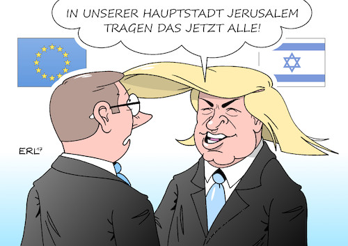 Cartoon: EU Netanjahu (medium) by Erl tagged usa,präsident,donald,trump,nahost,frieden,nahostfrieden,plan,wählerstimmen,anerkennung,jerusalem,hauptstadt,israel,konflikt,vorprogrammiert,palästina,palästinenser,unruhen,zweistaatenlösung,zwei,staaten,lösung,ferne,besuch,treffen,benjamin,netanjahu,eu,außenminister,frisur,karikatur,erl,usa,präsident,donald,trump,nahost,frieden,nahostfrieden,plan,wählerstimmen,anerkennung,jerusalem,hauptstadt,israel,konflikt,vorprogrammiert,palästina,palästinenser,unruhen,zweistaatenlösung,zwei,staaten,lösung,ferne,besuch,treffen,benjamin,netanjahu,eu,außenminister,frisur,karikatur,erl