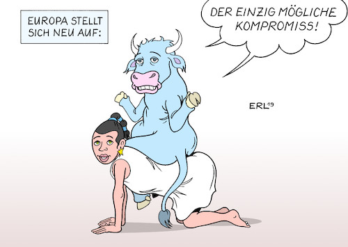 Cartoon: EU Neuaufstellung (medium) by Erl tagged politik,eu,europawahl,spitzenkandidaten,weber,timmermans,vestager,postenvergabe,streit,gerangel,posten,europa,stier,neu,aufstellung,missachtung,wahlergebnis,karikatur,erl,politik,eu,europawahl,spitzenkandidaten,weber,timmermans,vestager,postenvergabe,streit,gerangel,posten,europa,stier,neu,aufstellung,missachtung,wahlergebnis,karikatur,erl