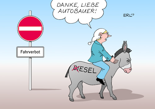 Cartoon: Fahrverbot I (medium) by Erl tagged diesel,fahrverbot,gericht,richter,urteil,stickoxide,luftverschmutzung,umweltverschmutzung,auto,dieselaffäre,dieselgate,software,manipulation,abgase,abgaswerte,abgastest,automobilkonzerne,autobauer,saustall,deutschland,esel,autofahrer,karikatur,erl,diesel,fahrverbot,gericht,richter,urteil,stickoxide,luftverschmutzung,umweltverschmutzung,auto,dieselaffäre,dieselgate,software,manipulation,abgase,abgaswerte,abgastest,automobilkonzerne,autobauer,saustall,deutschland,esel,autofahrer,karikatur,erl