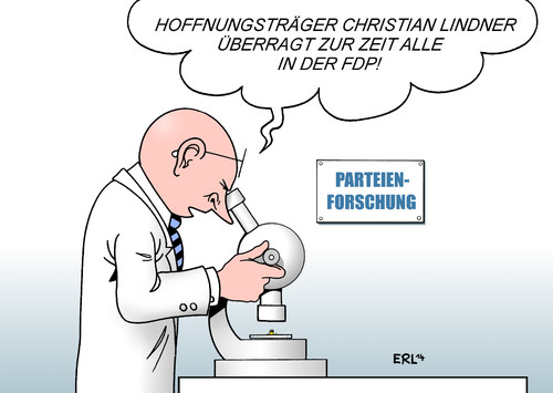 Cartoon: FDP (medium) by Erl tagged fdp,dreikönigstreffen,krise,bundestag,rauswurf,umfragewerte,beliebtheit,partei,klein,mikroskop,analyse,hoffnungsträger,christian,lindner,vorsitz,parteienforschung,fdp,dreikönigstreffen,krise,bundestag,rauswurf,umfragewerte,beliebtheit,partei,klein,mikroskop,analyse,hoffnungsträger,christian,lindner,vorsitz,parteienforschung