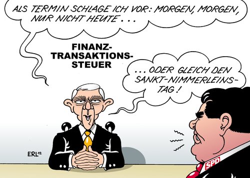 Finanztransaktionssteuer Finanztransaktionssteuer