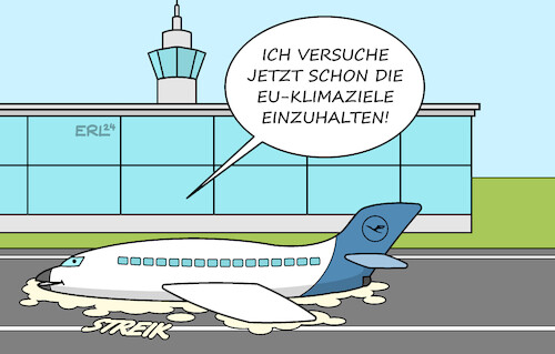 Cartoon: Flugverkehr (medium) by Erl tagged politik,streik,flughafen,bodenpersonal,gewerkschaft,verdi,gehalt,flugverkehr,klima,klimawandel,erderwärmung,eu,klimaziele,senkung,co2,2040,flugzeug,klimakleber,karikatur,erl,politik,streik,flughafen,bodenpersonal,gewerkschaft,verdi,gehalt,flugverkehr,klima,klimawandel,erderwärmung,eu,klimaziele,senkung,co2,2040,flugzeug,klimakleber,karikatur,erl